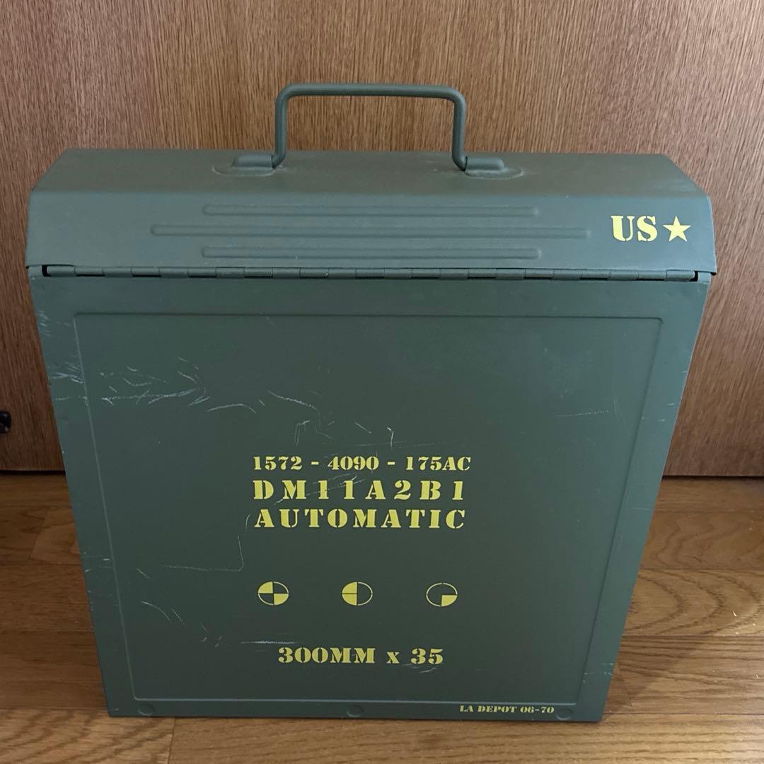 弾薬箱 レコードケース