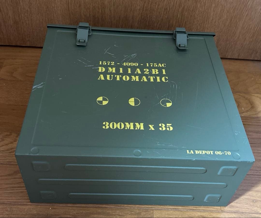 弾薬箱 レコードケース