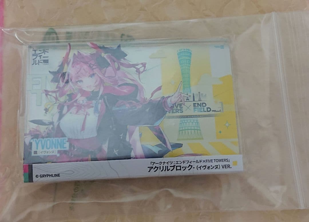 アークナイツ エンドフィールド 神戸ポートタワー イヴォンヌ アクリルブロック