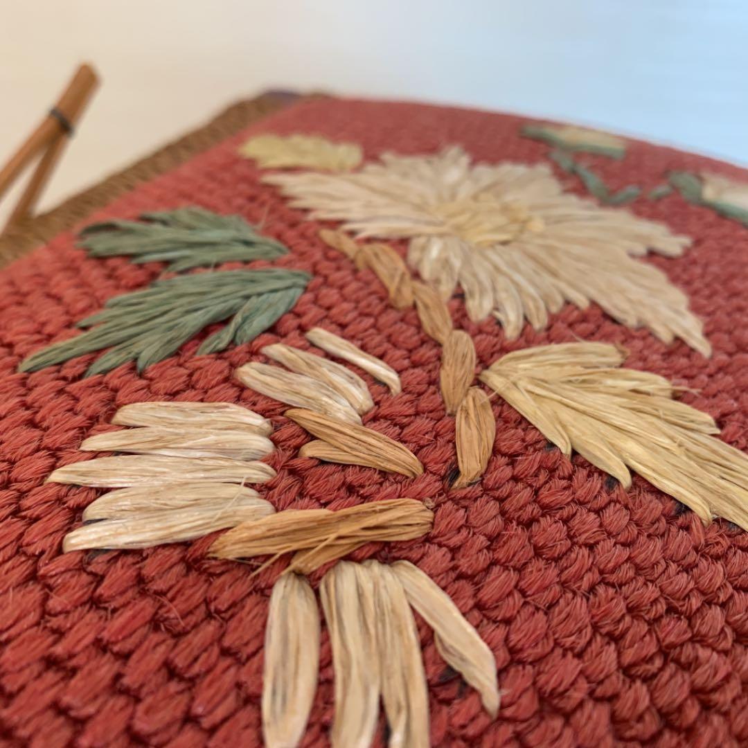 【昭和レトロ】　裁縫箱　針箱　脚付き