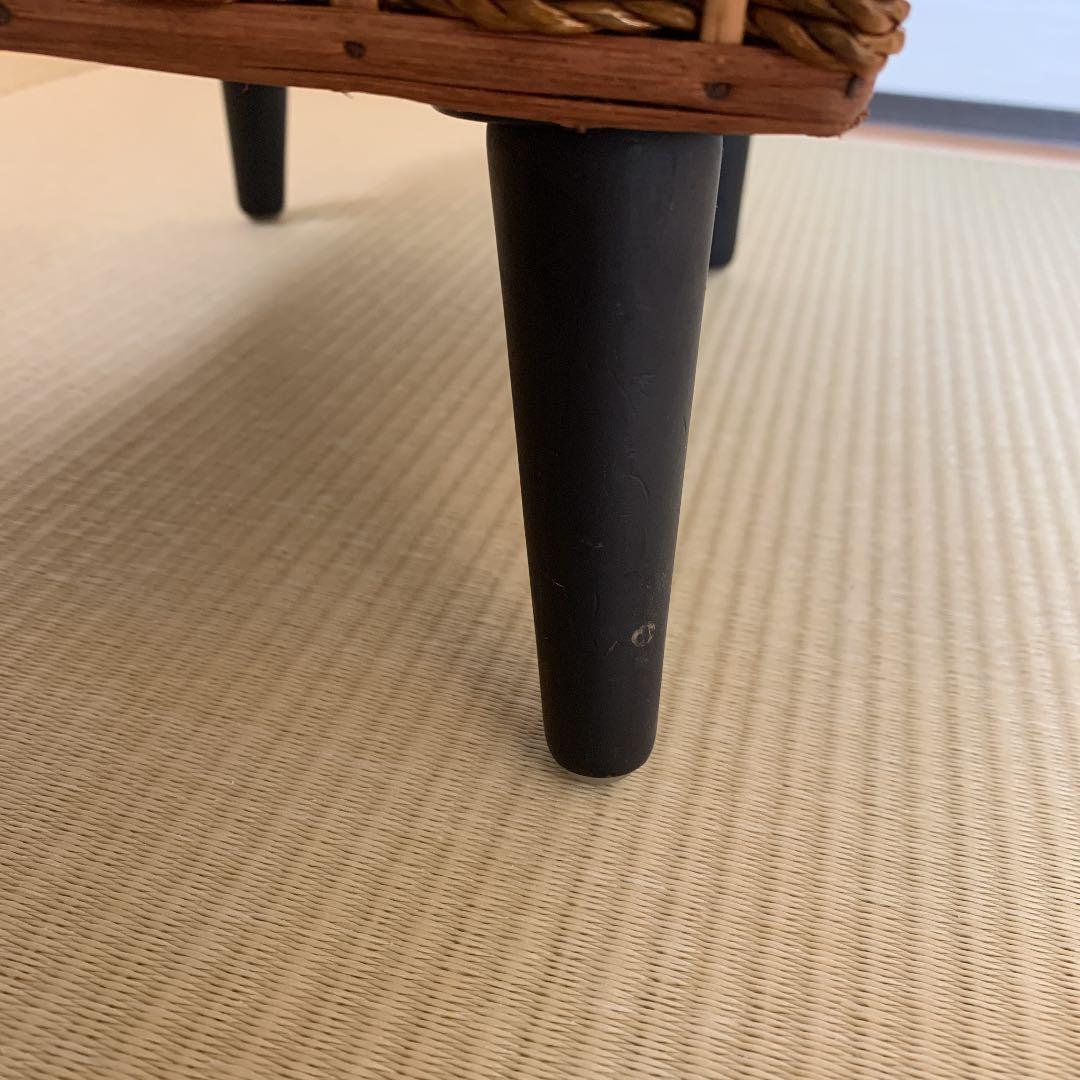 【昭和レトロ】　裁縫箱　針箱　脚付き