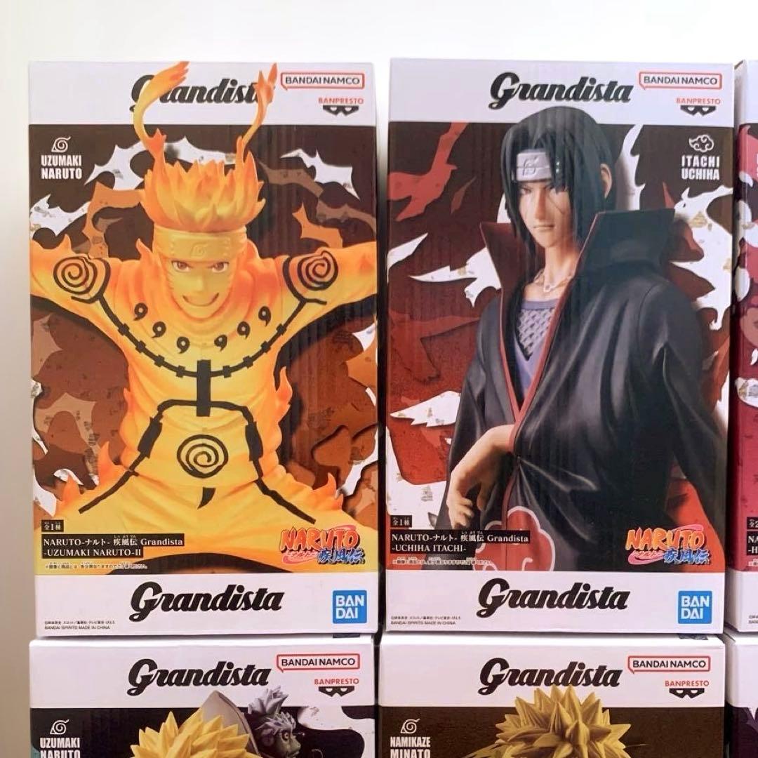NARUTO　Grandista ナルト　サクラ　サスケ　ミナト　イタチ　６種