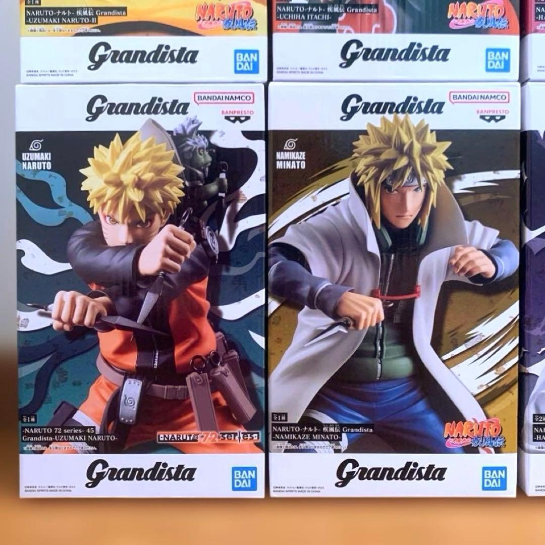 NARUTO　Grandista ナルト　サクラ　サスケ　ミナト　イタチ　６種