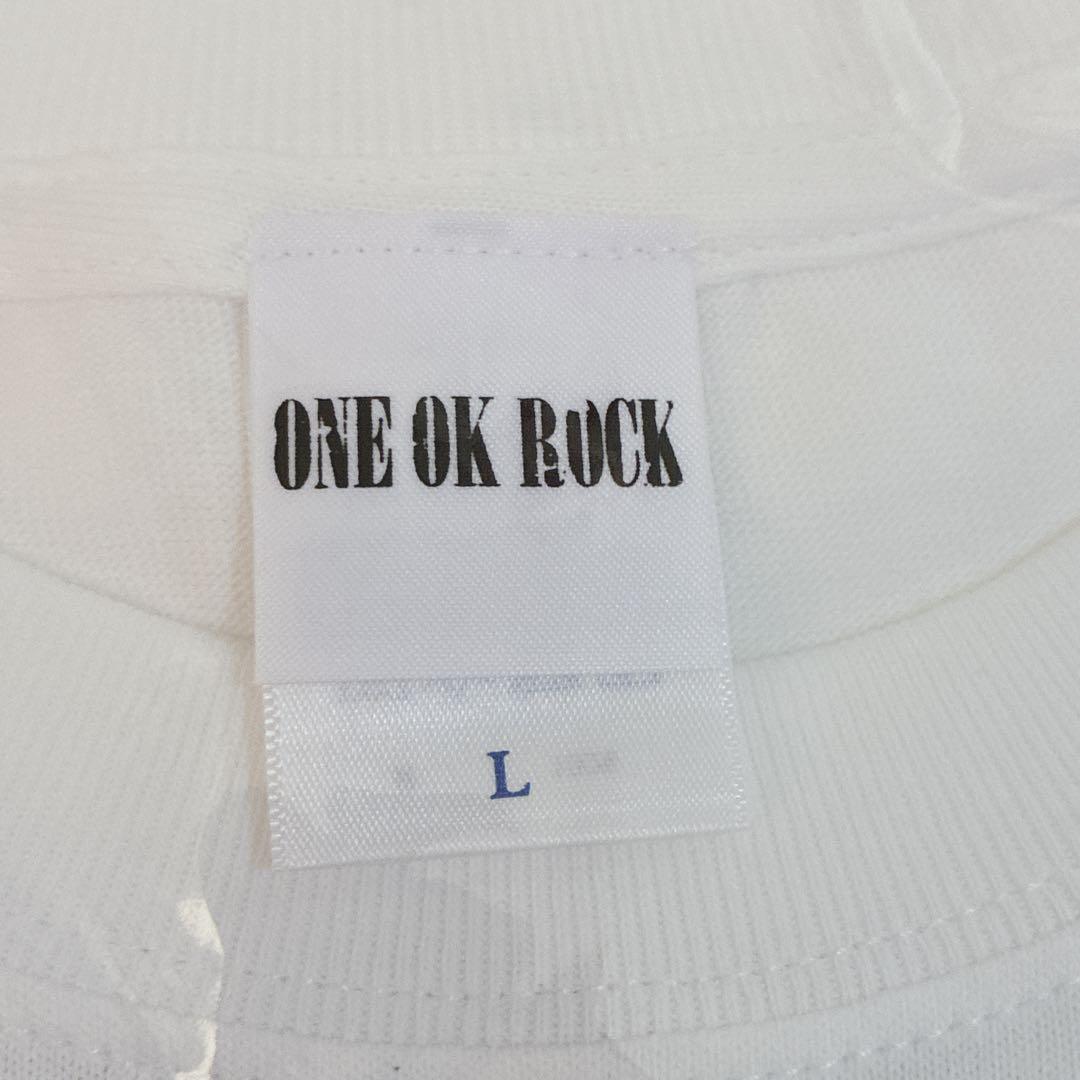 Lサイズ　ONE OK ROCK 2026 TMS Tシャツ-A WHITE 白