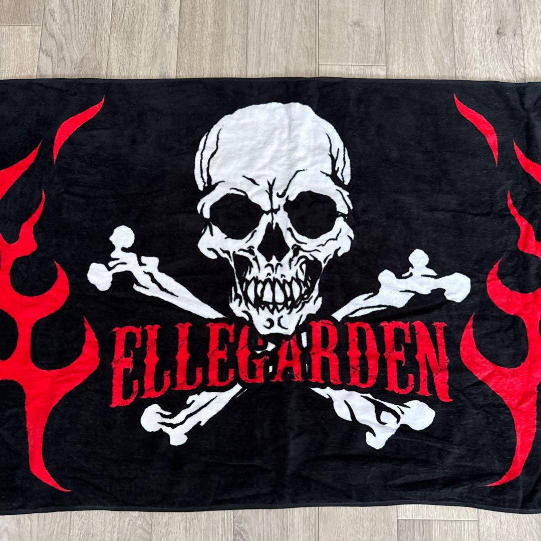 ELLEGARDEN スカルバスタオル