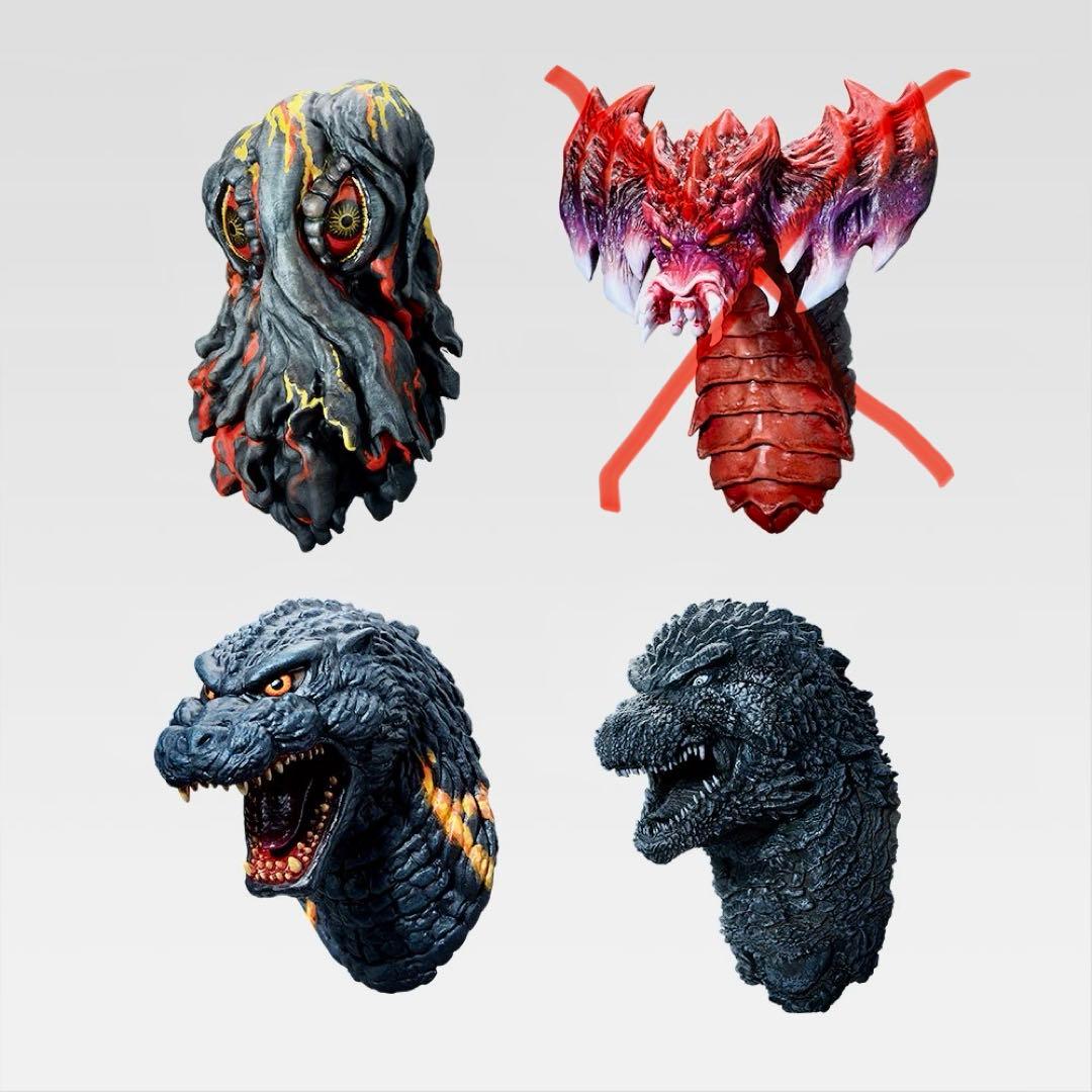 一番くじ ゴジラ 怪獣乱舞 A賞 ゴジラ(2023)、D賞メカゴジラ 計17点