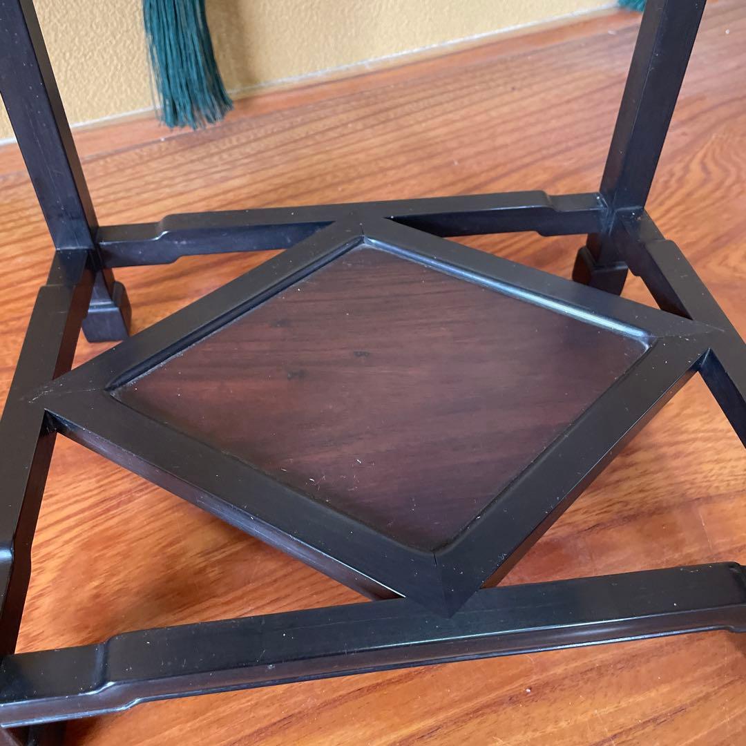 花台 飾り台 香炉台 盆栽台 花瓶台 サイドテーブル 木製 レトロ アンティーク