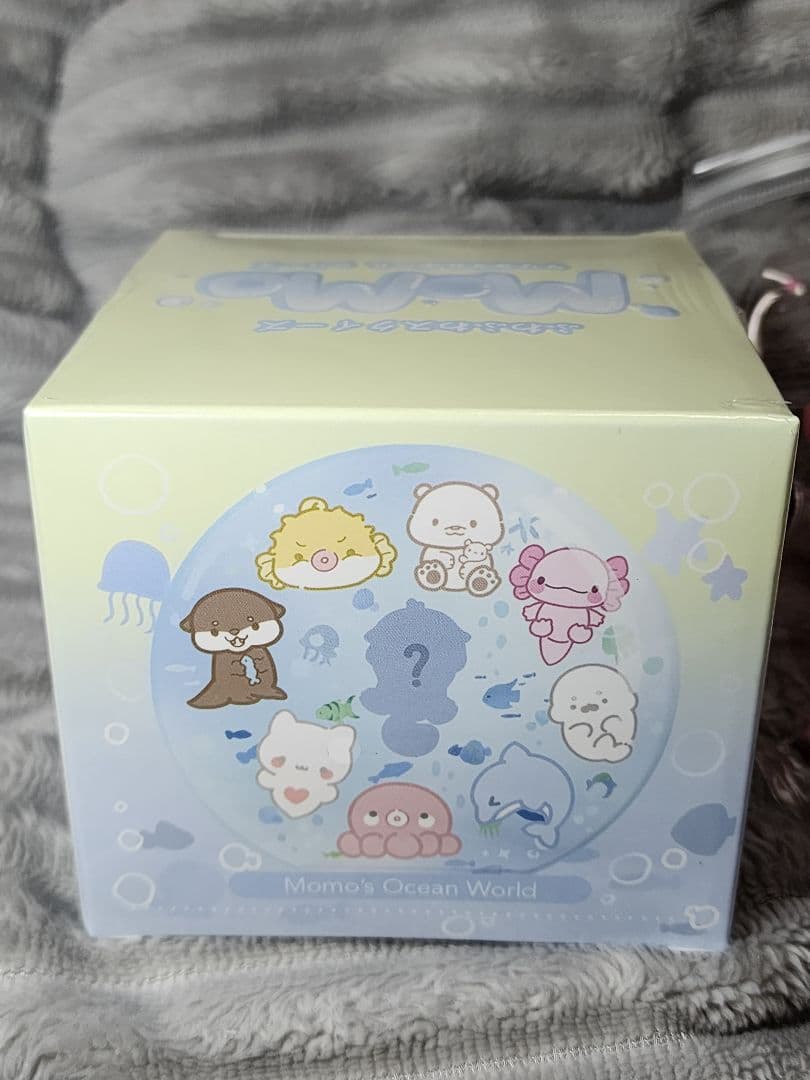 MoMo　スクイーズ　海洋シリーズ　うさぎ枕　未開封　ふわふわ　柔らかい