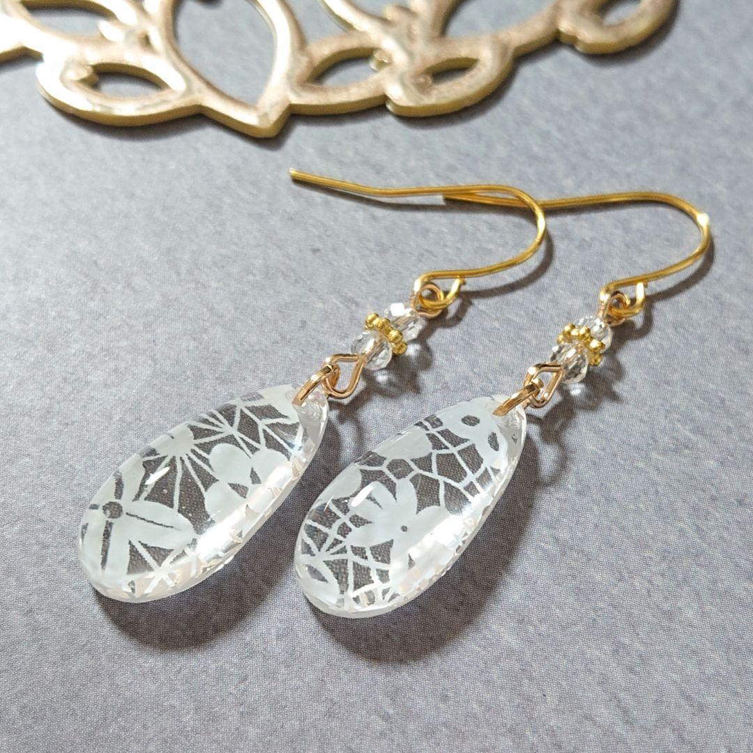 ≪106≫レジンピアス 350円