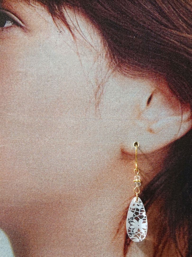 ≪106≫レジンピアス 350円