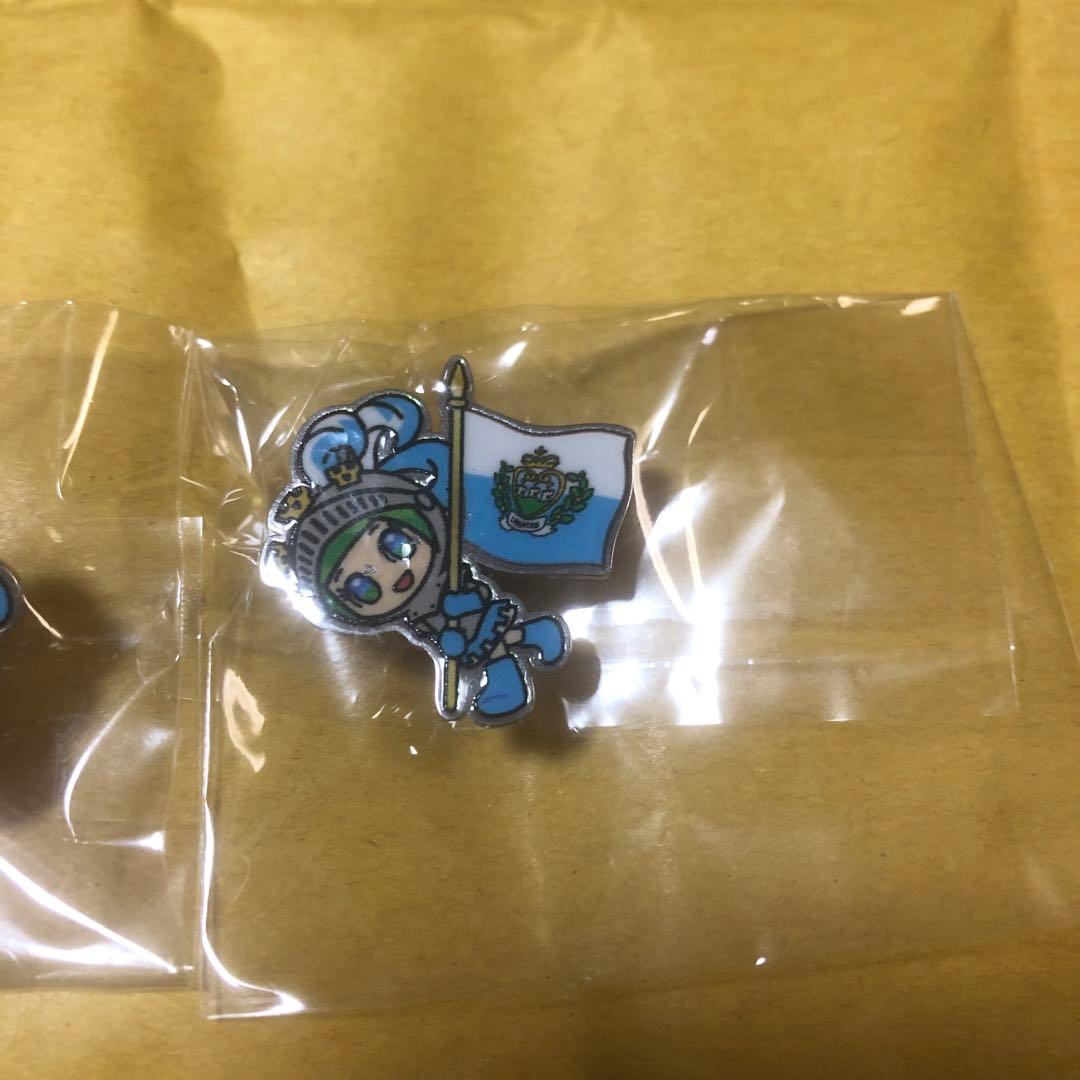 万博　ピンバッジ　サンマリノ　リベルタス　ミャクミャク