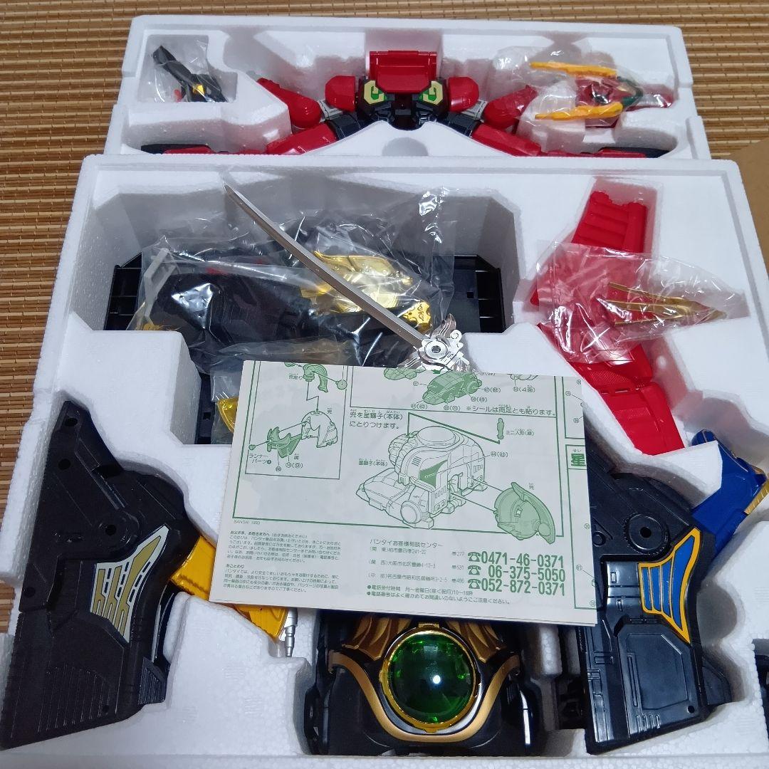 【新品当時物】五星戦隊ダイレンジャー　DX大連王