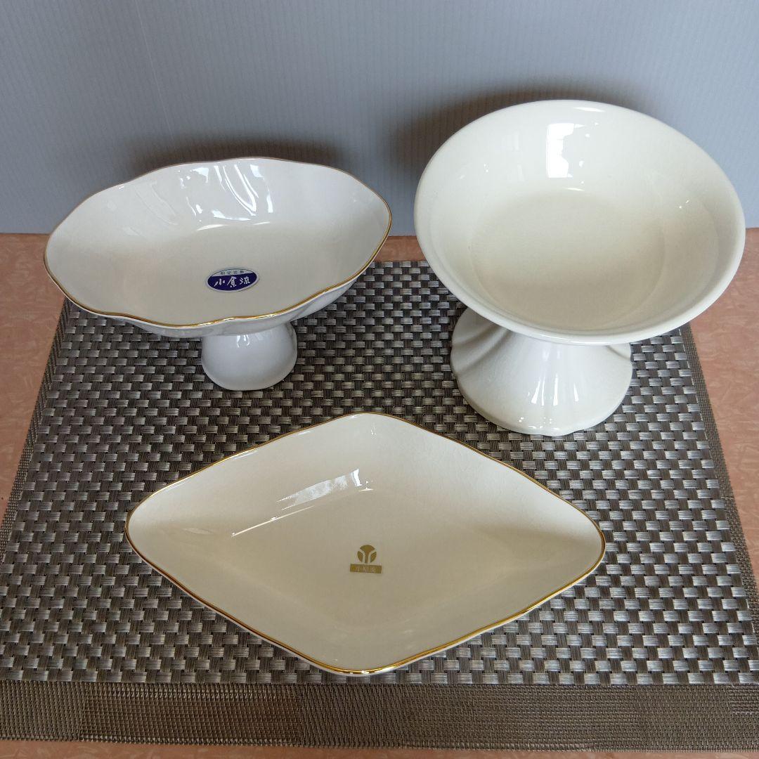 ★ 未使用品 小原流　推薦花器四品(エンジ 　ェル、プリンセス、あすか、蓮葉口)