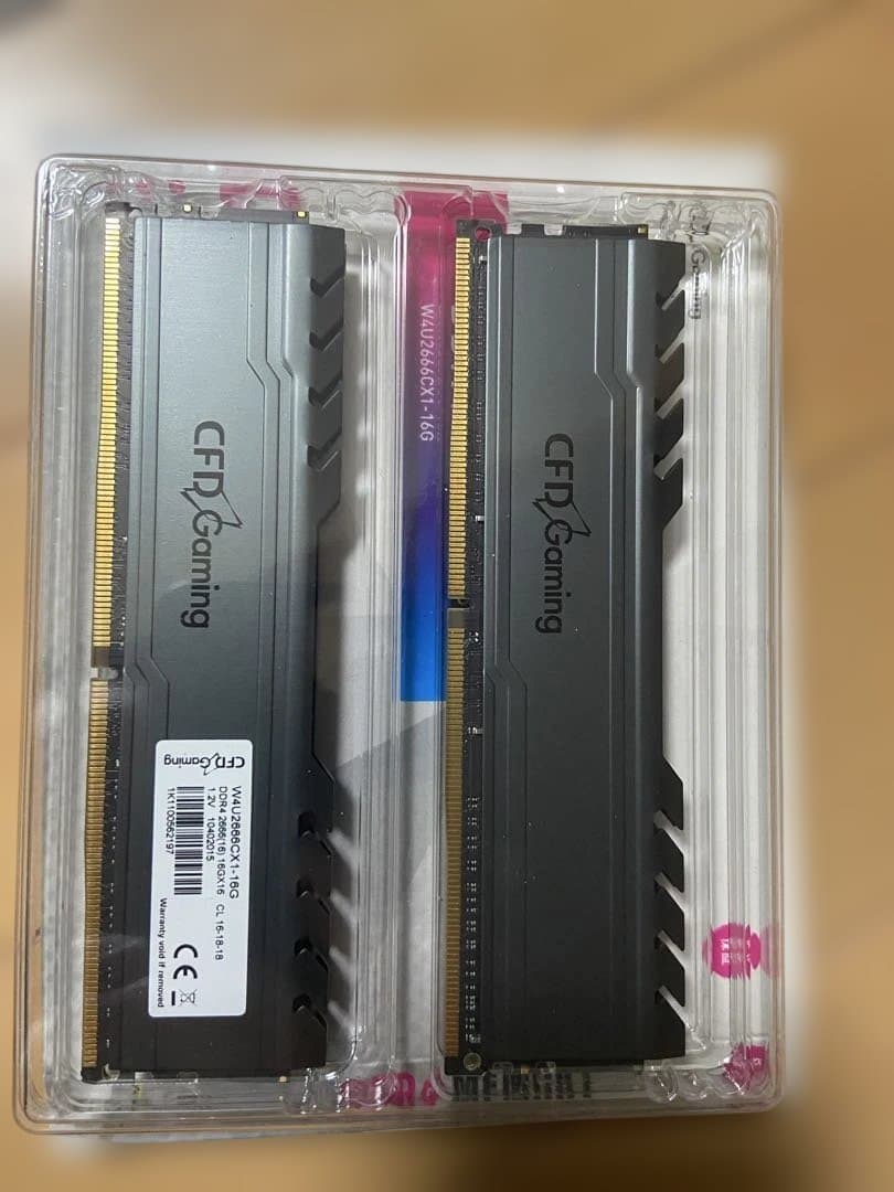 CFD Gaming DDR4 32GB(16GB×2枚)メモリ②
