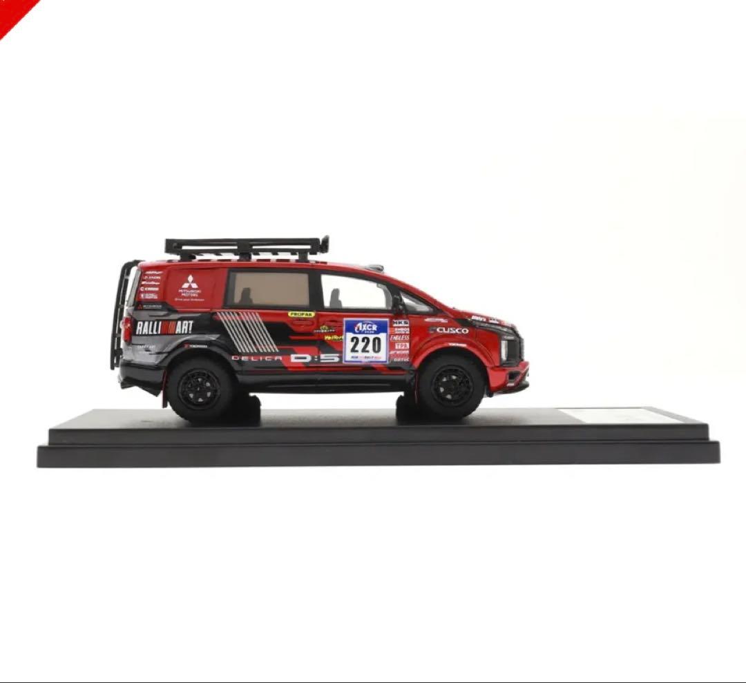新品★デリカD:5　サポートカー 1/43モデルカー 三菱自動車