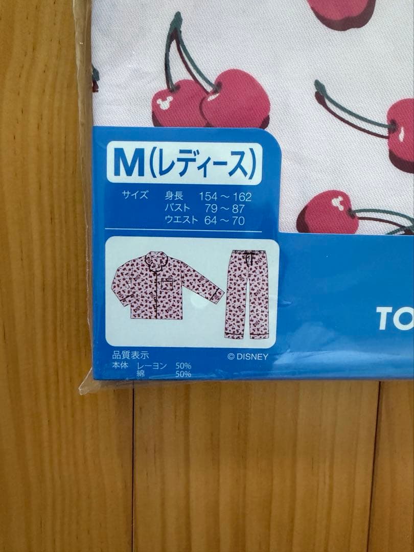 新作　新品　ルームウェア　Mサイズ　さくらんぼ　ミニー　チェリー　ディズニー