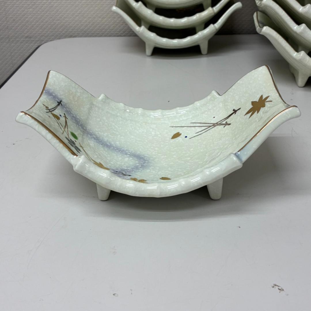未使用　和食器　舟型向付　20個　18×14×7.5㎝