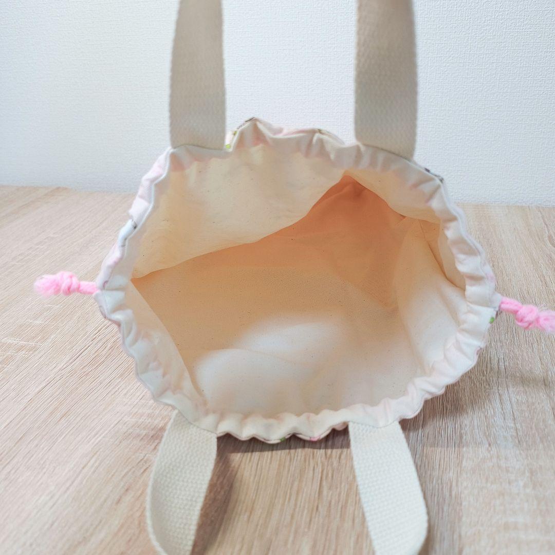 シマエナガ入園入学3点セット｜ピンク切替｜通学グッズ｜ハンドメイド