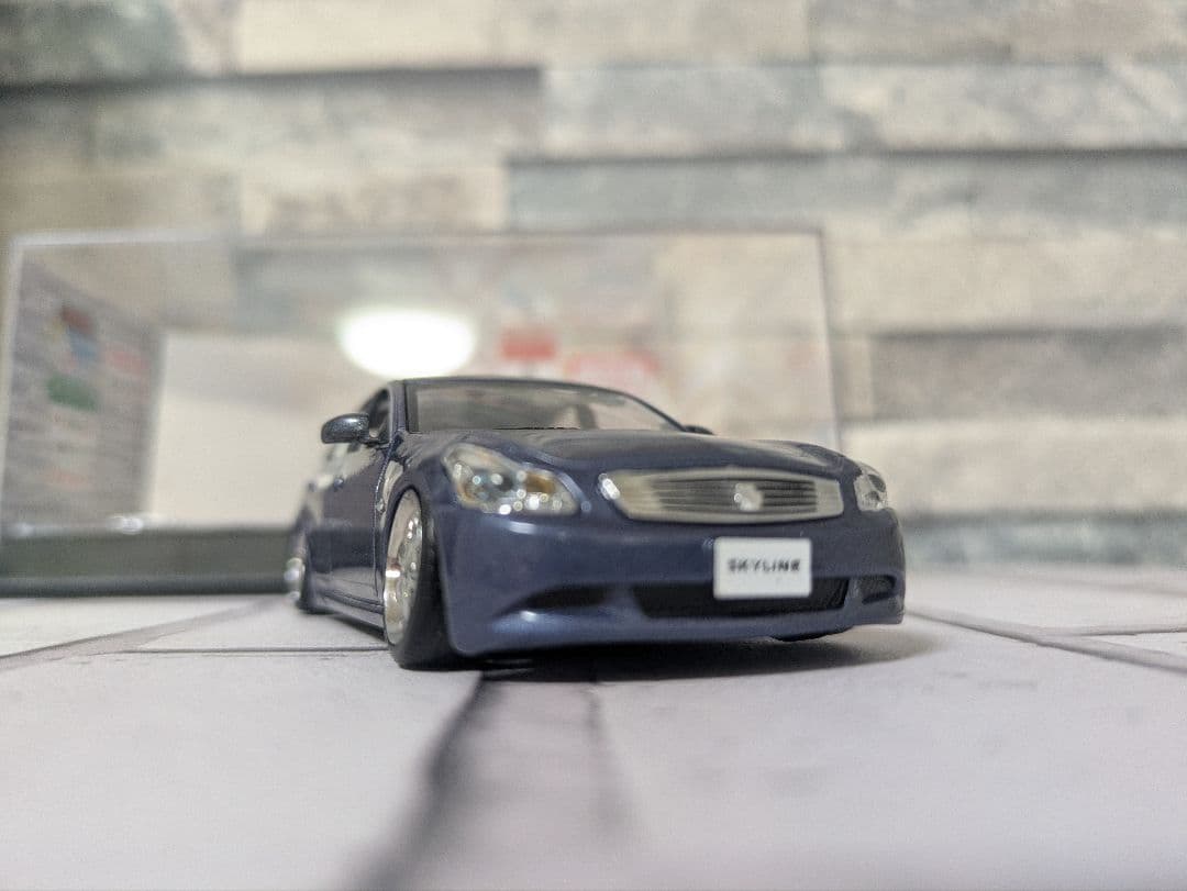 1/43 V36スカイライン ＋ チョロQ V36