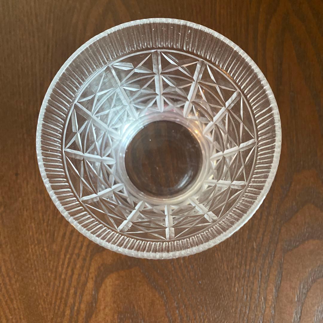 辻和美さん　カットグラス