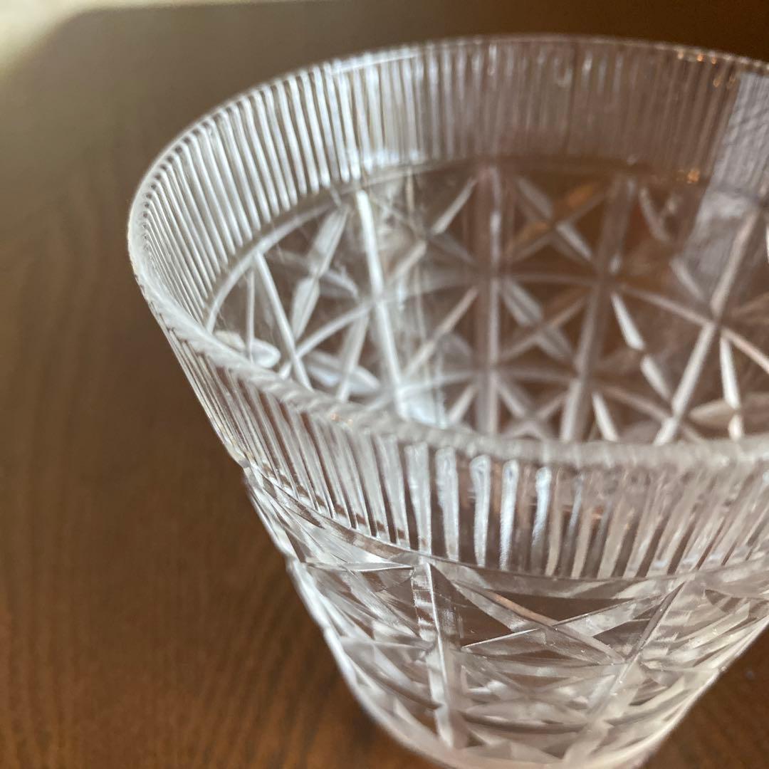 辻和美さん　カットグラス