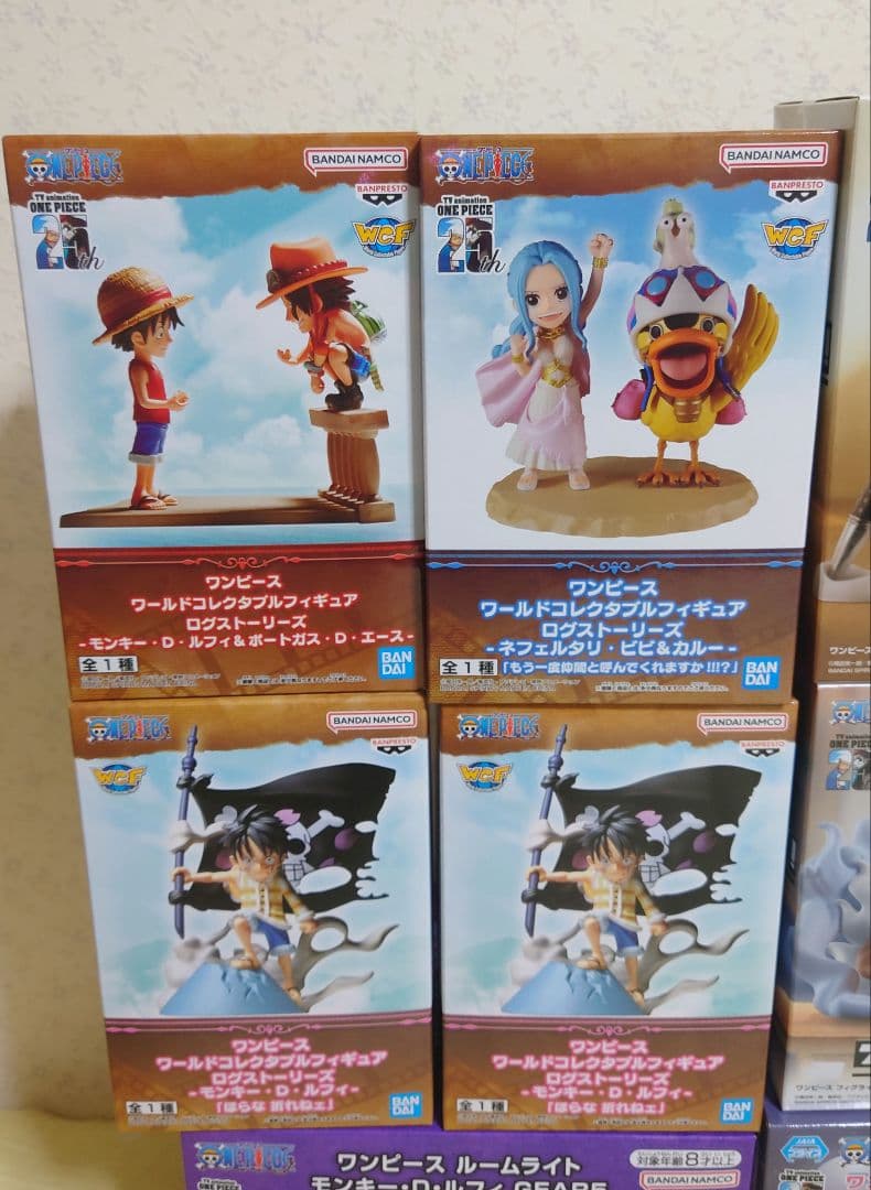 ワンピースフィギュアまとめ売り新品未開封14点フィグライフルフィギア5ワーコレ他