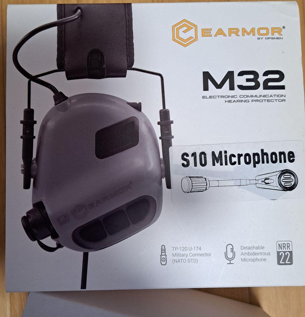 OPSMEN　EARMOR M32 ヘッドホン S10マイク付き