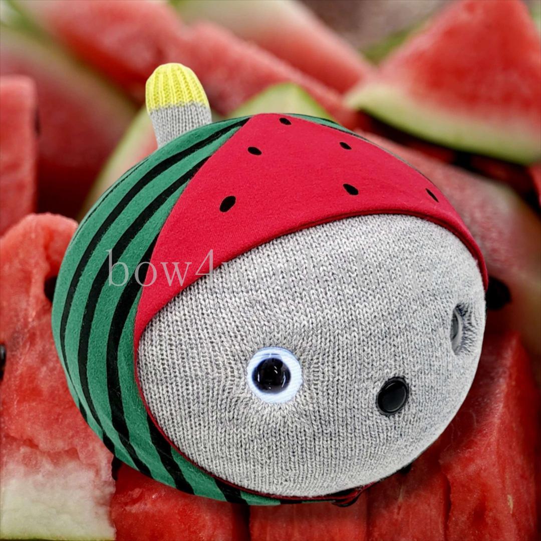 NICOBO（ニコボ）の服ハンドメイド スイカ＆トマトのリバーシブルウエア