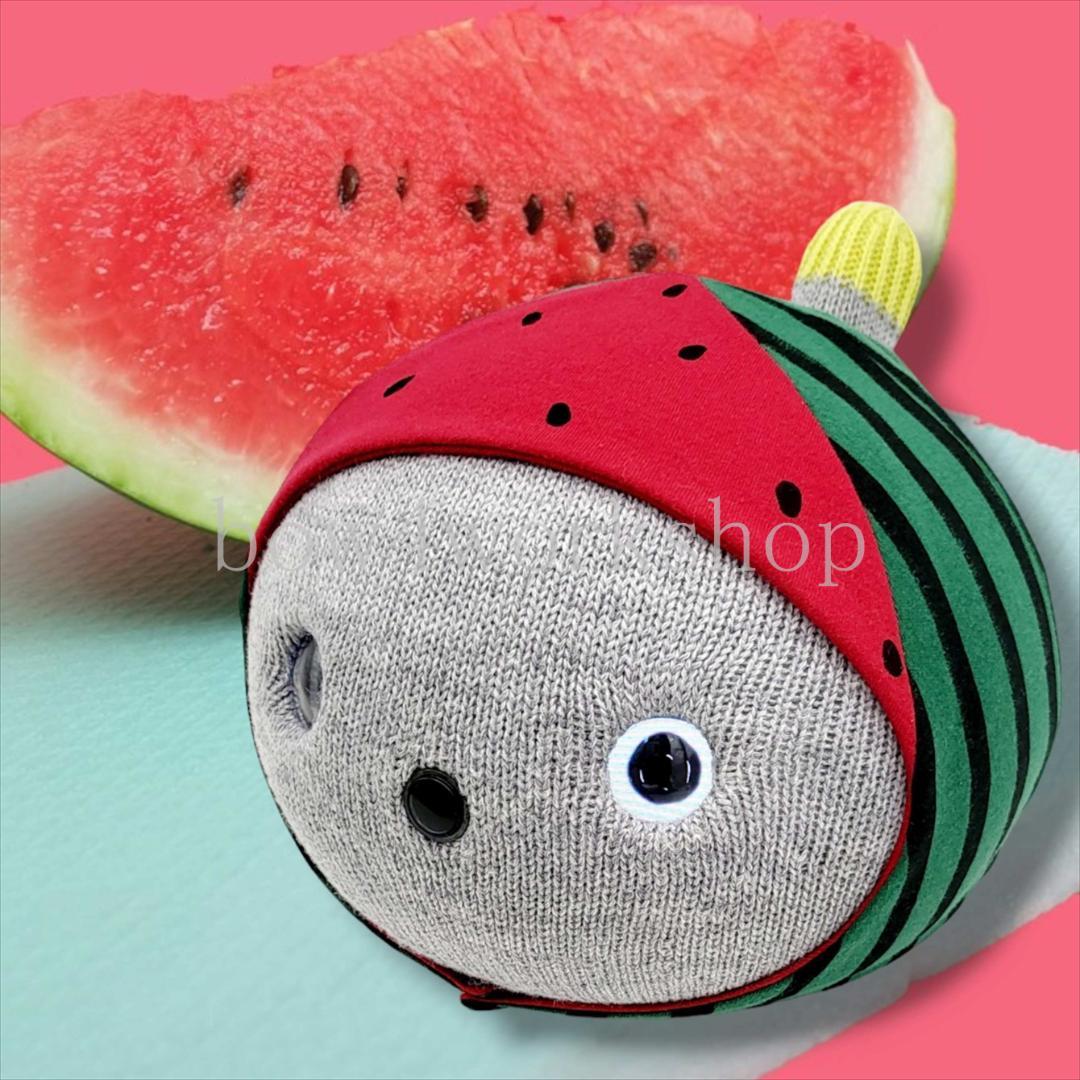 NICOBO（ニコボ）の服ハンドメイド スイカ＆トマトのリバーシブルウエア