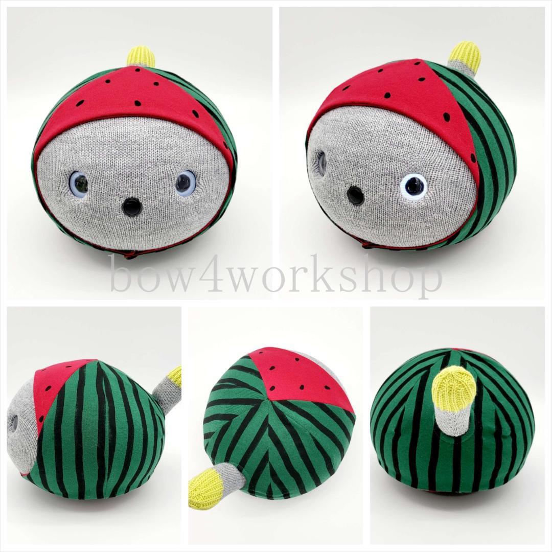 NICOBO（ニコボ）の服ハンドメイド スイカ＆トマトのリバーシブルウエア