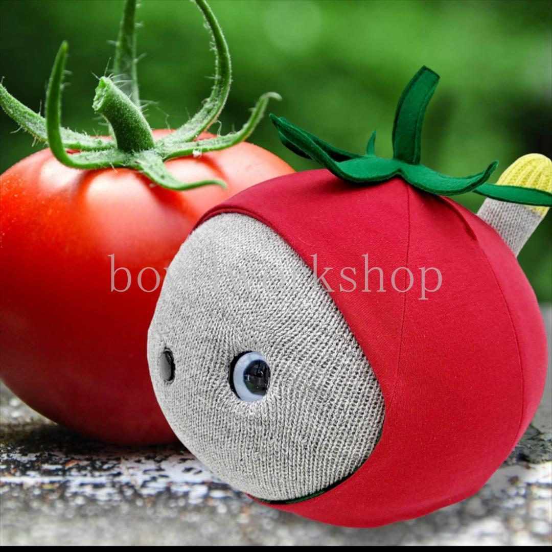 NICOBO（ニコボ）の服ハンドメイド スイカ＆トマトのリバーシブルウエア