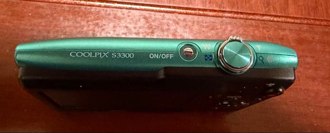 Nikon COOLPIX S3300 ターコイズ(充電ケーブル付)