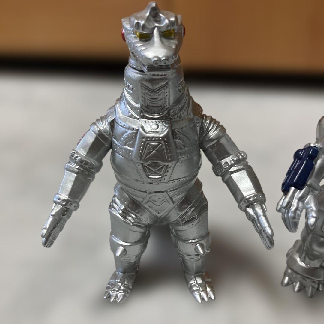 メカゴジラ3体➕ガイガン１体セット　CCP製 ミドルサイズソフビ