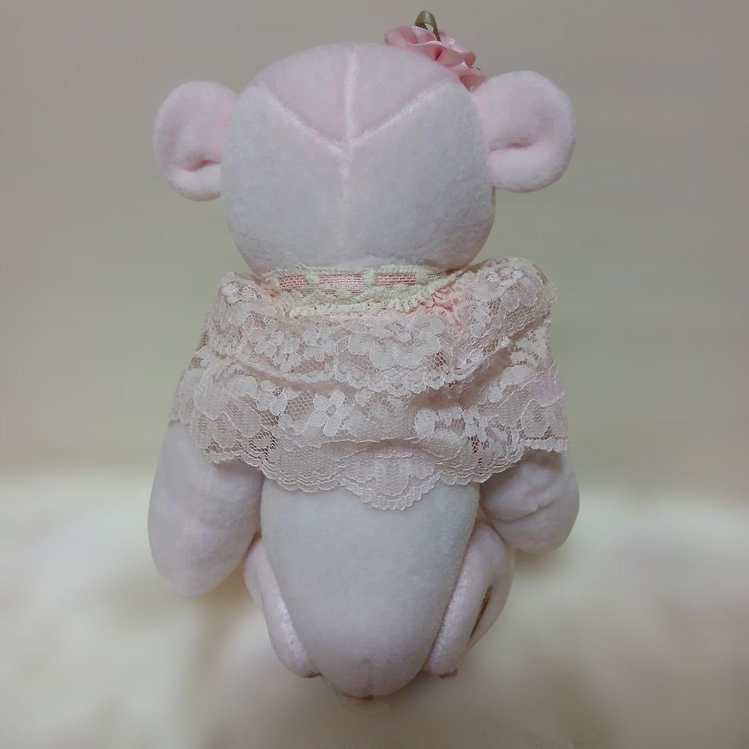 作家様　ピンクのクマさん　ぬいぐるみ