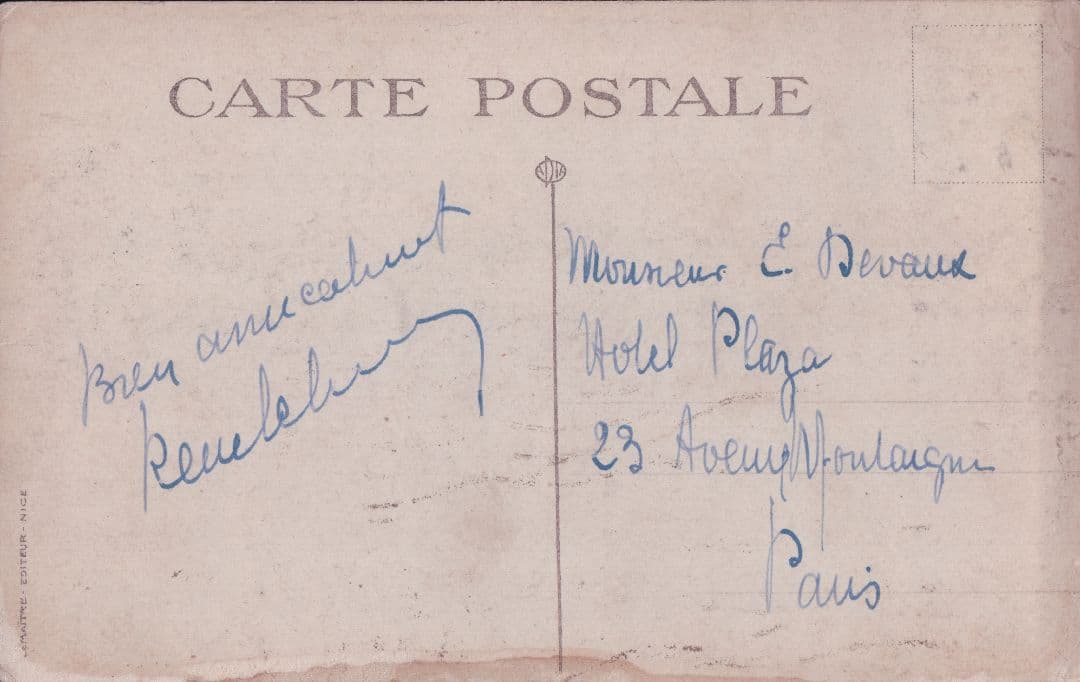 アンティーク　ポストカード#013