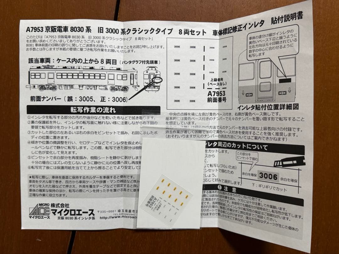 マイクロエースA-7953 京阪電鉄8030系