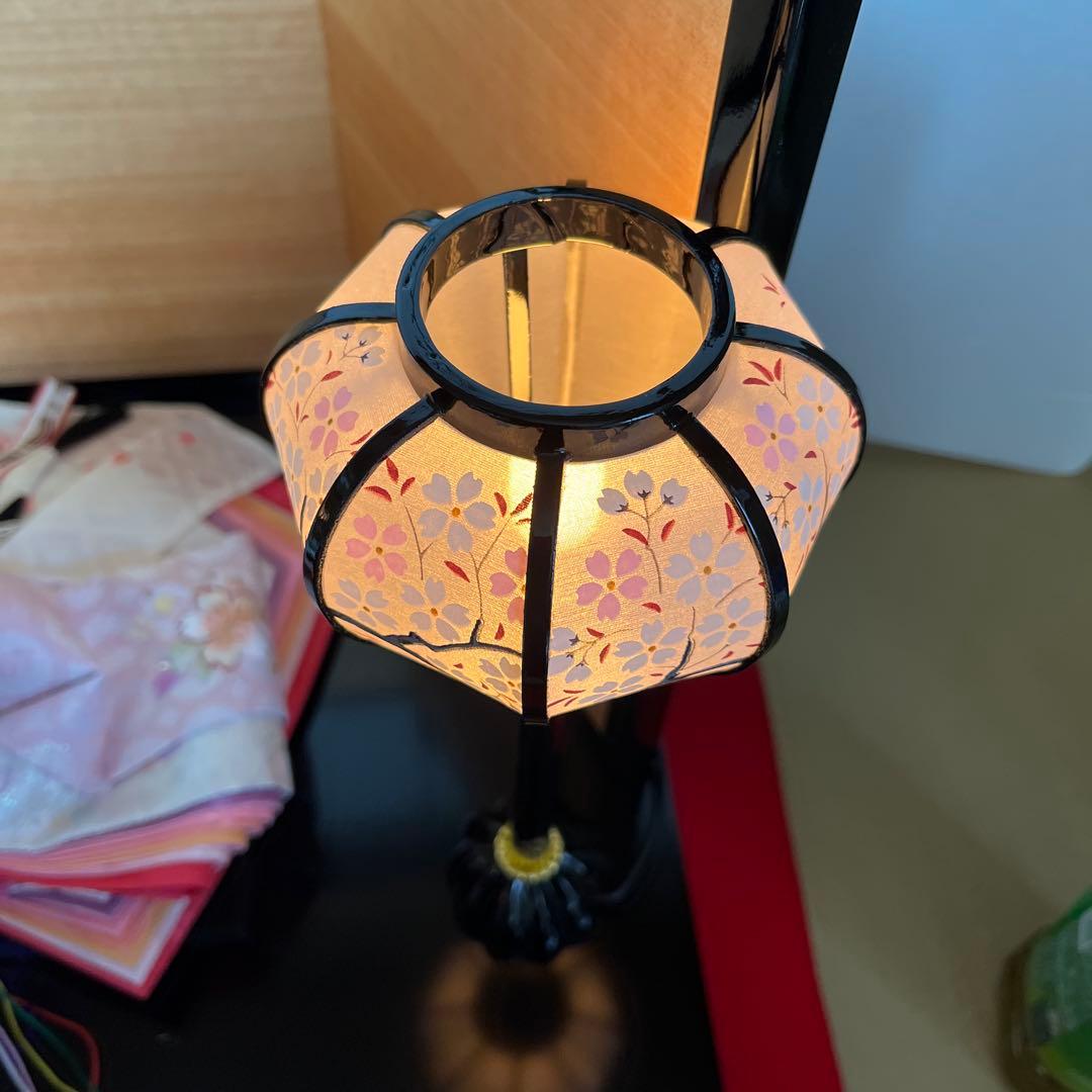 親王飾り　花刺繍　花凛　セット