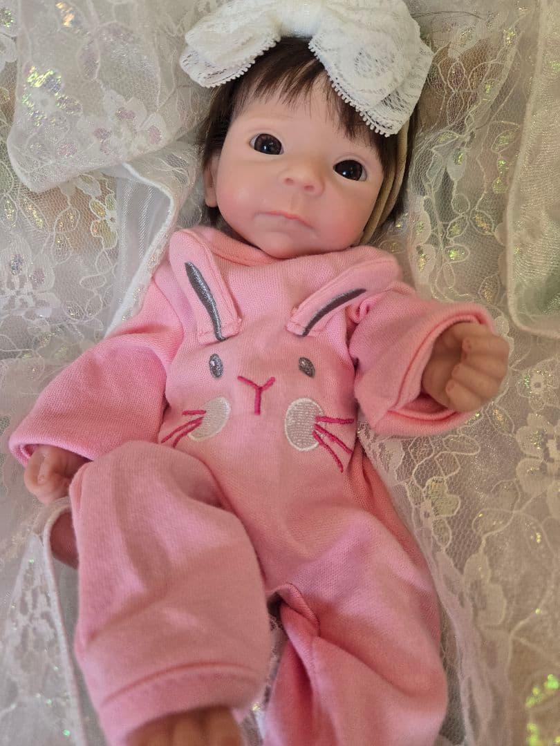 シリコンリボーンドール女の子