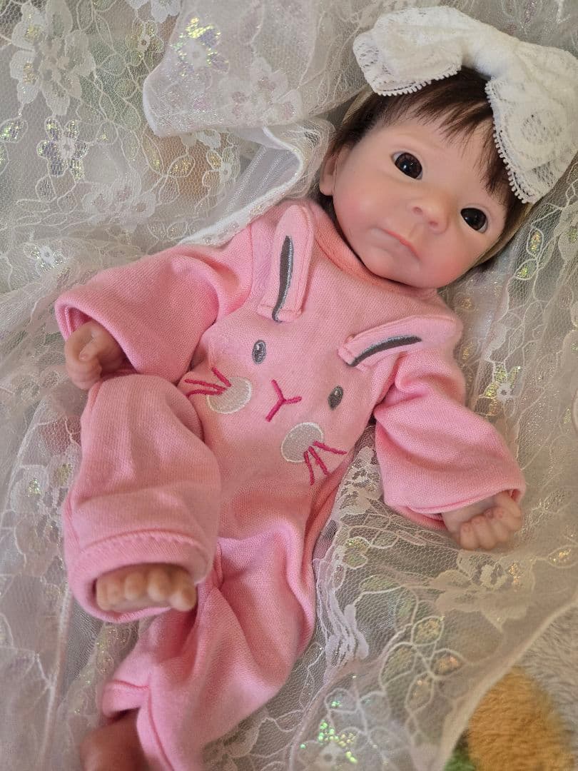 シリコンリボーンドール女の子