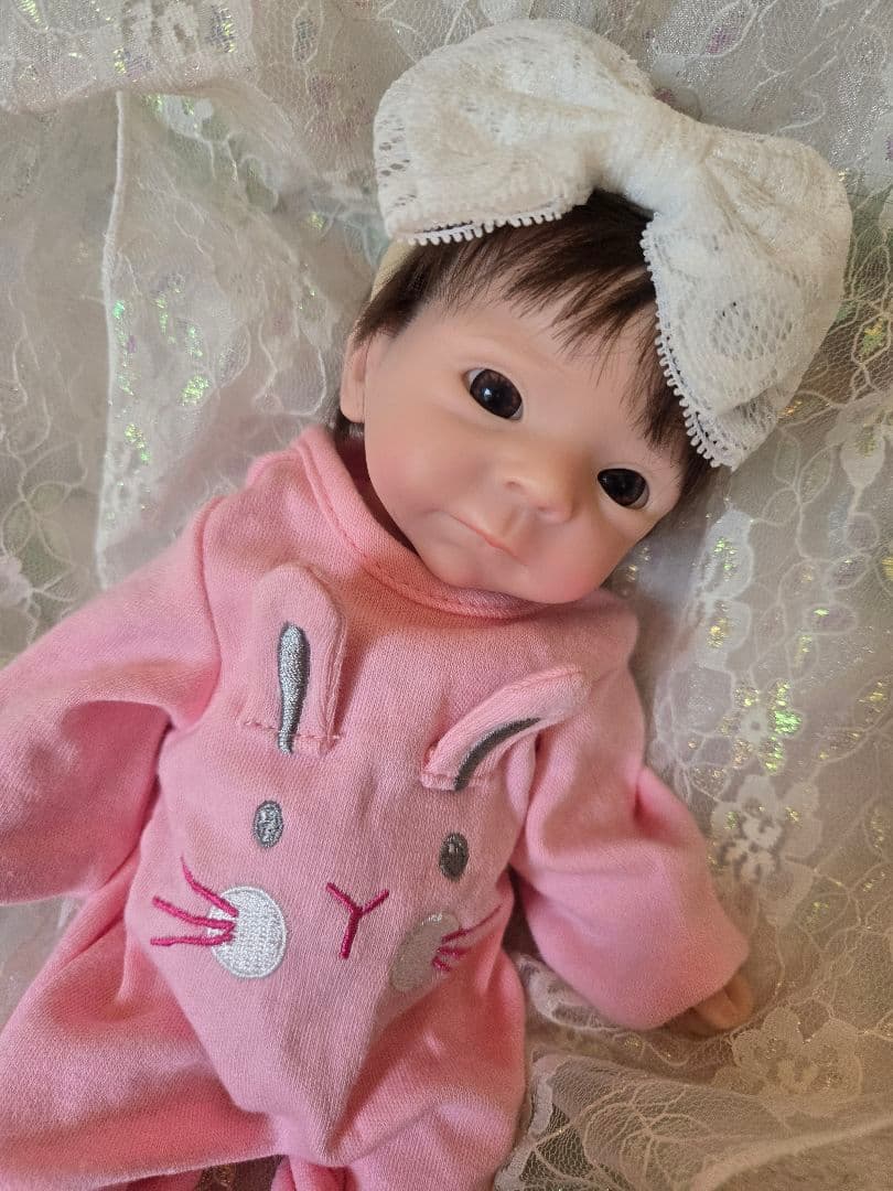 シリコンリボーンドール女の子