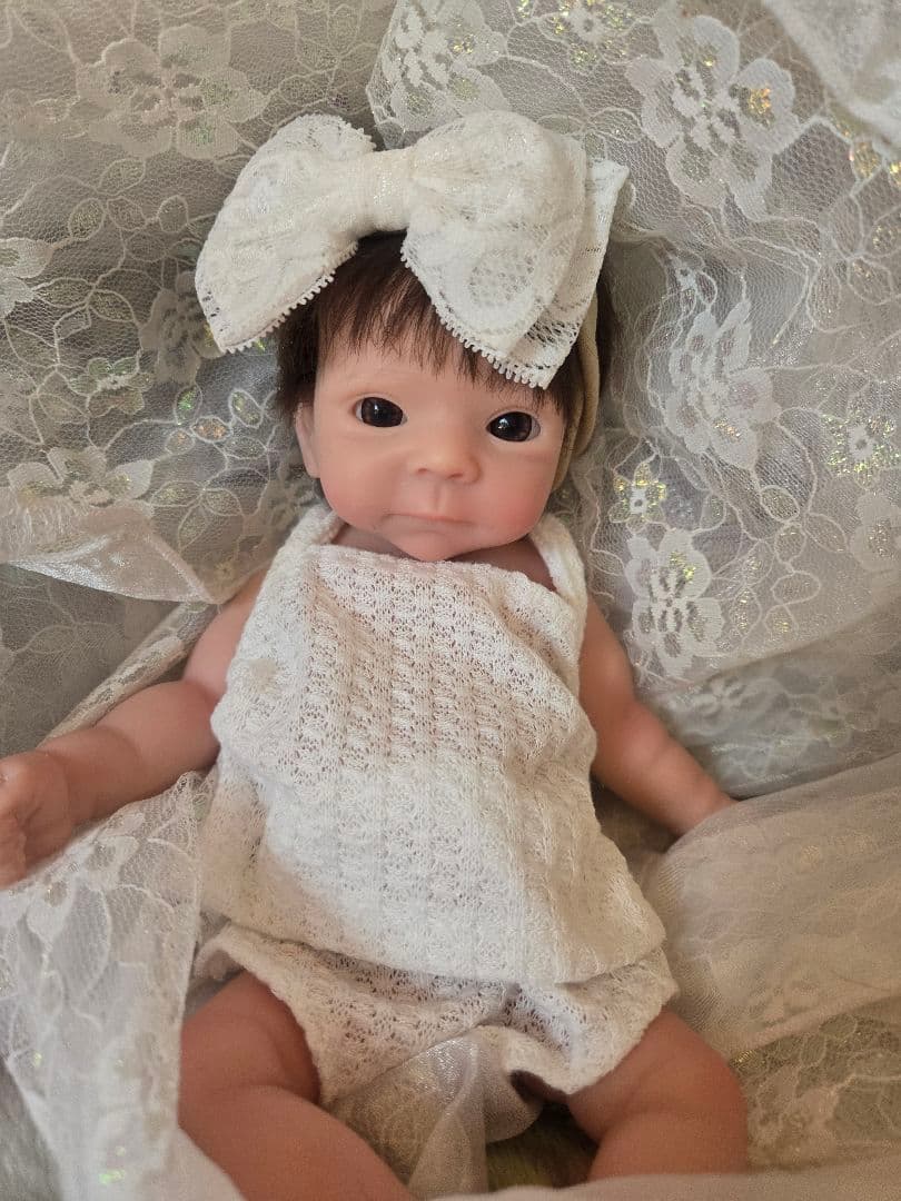 シリコンリボーンドール女の子