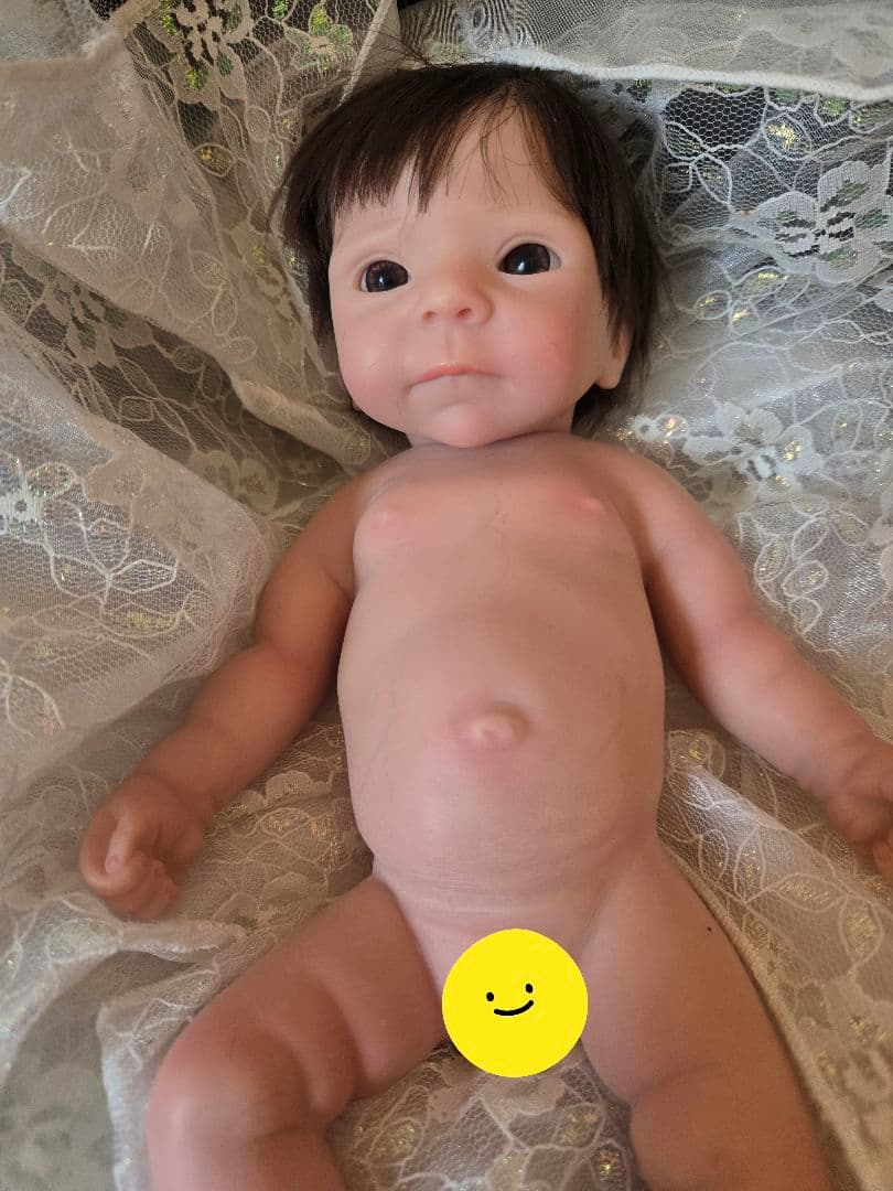 シリコンリボーンドール女の子