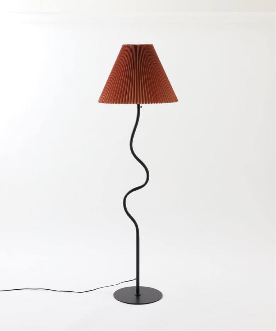 ジャーナルスタンダードファニチャー　WAVY FLOOR LAMP PINK