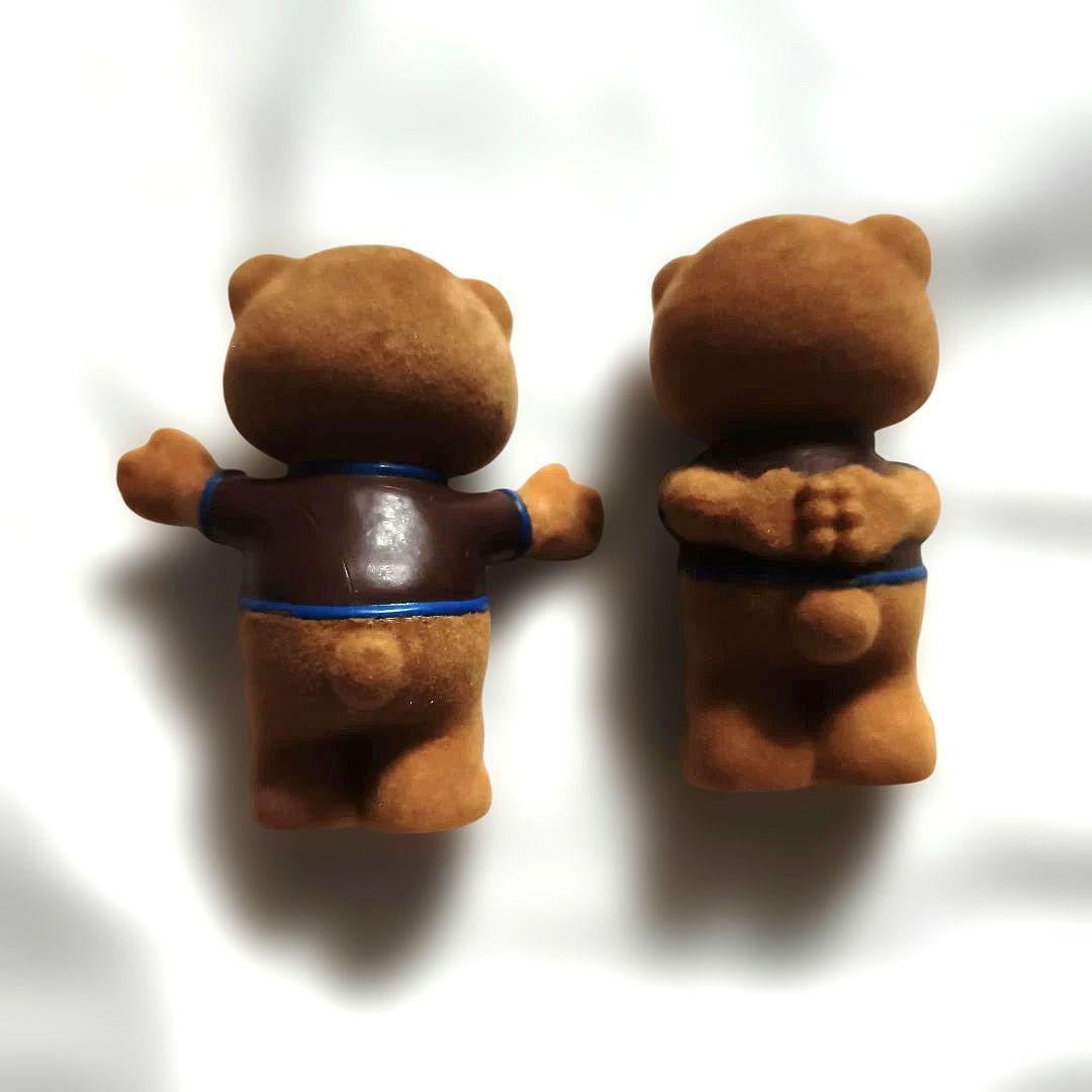 アメトイ　m&m's Snickers クマ フィギュア 2体セット