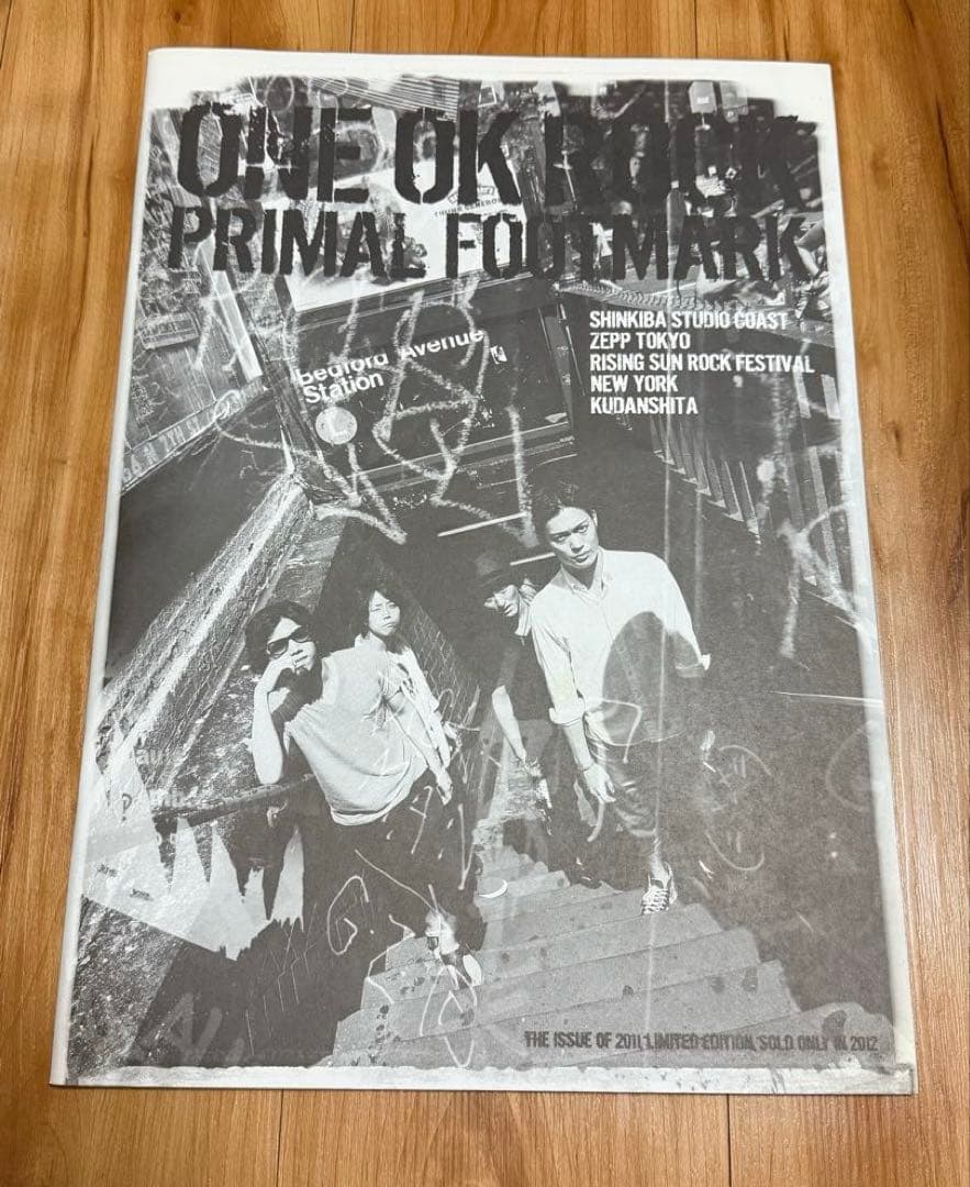 ミュージシャン ONE OK ROCK PRIMAL FOOTMARK 2011