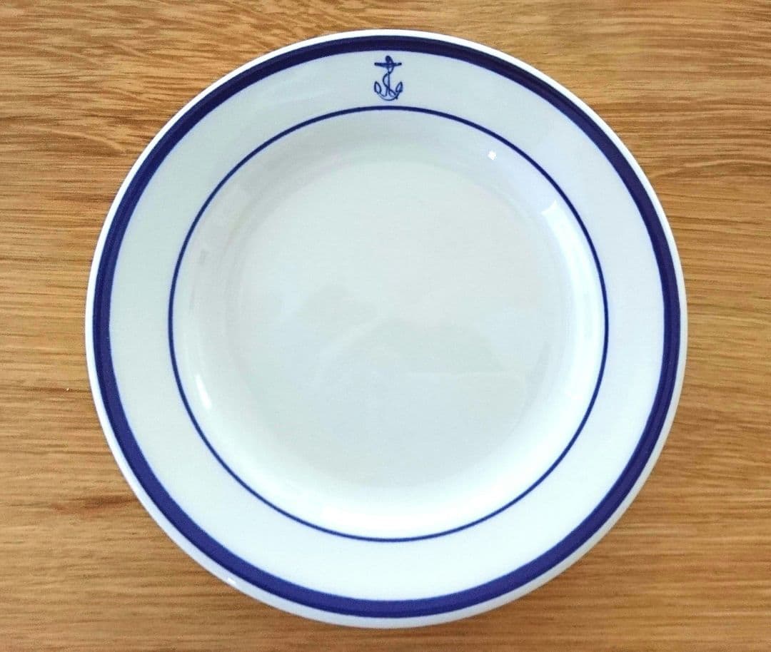デッドストック 4枚 16 US NAVY ホーマーラフリン 皿 プレート 米軍