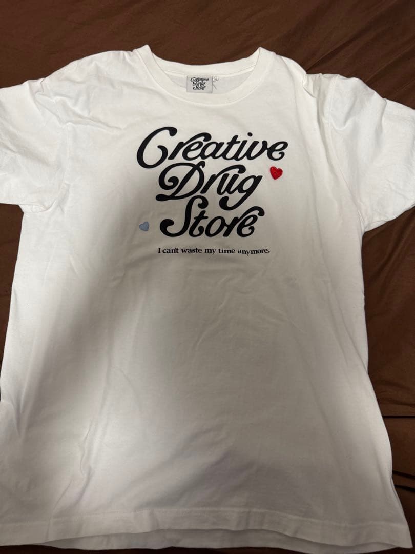 Verdy×Creative Drug Store Tシャツ　Lサイズ　ホワイト