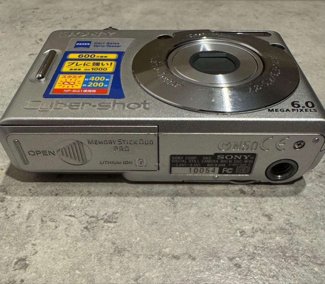 美品＊SONY Cyber shot W30 シルバー