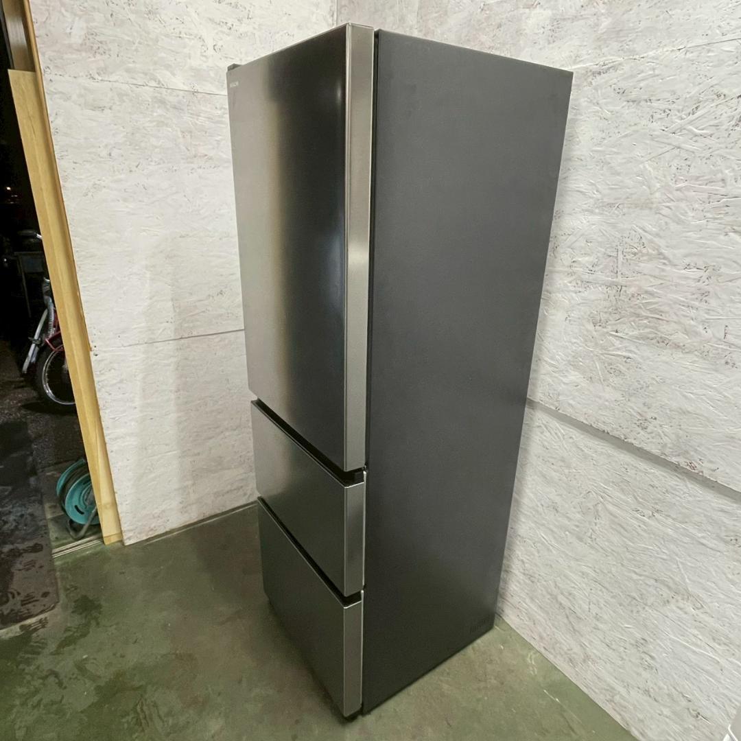 日立 3ドア 冷凍冷蔵庫 R-V38VL 375L 2024年製 HY2984