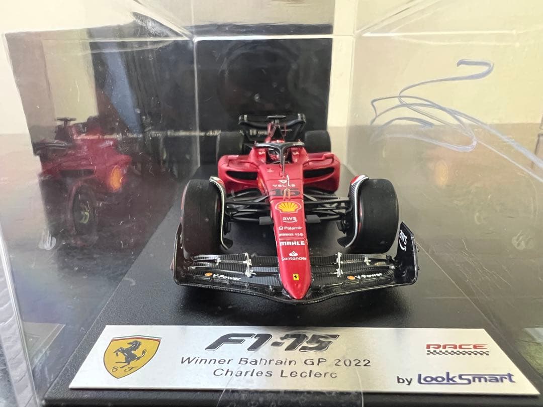 「貴重」F1-75 Charles Leclerc フェラーリ直筆サイン入